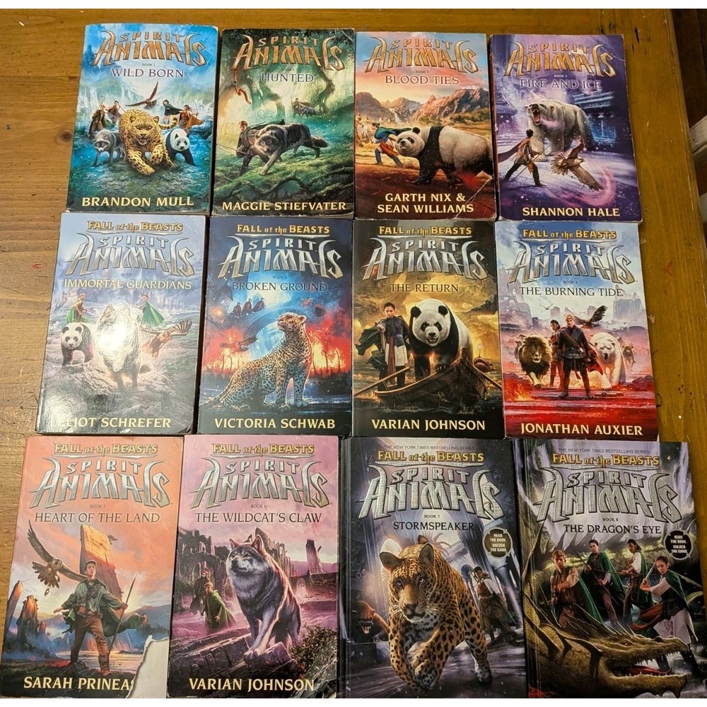 Spirit Animals Book Series 1-4 Fall Of The Beasts 1-8 Lot